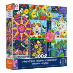 Sundial Patchwork Flower & Garden