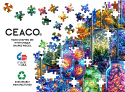 Jars Of Flowers Collage