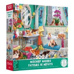 Mischief Makers Cats Jigsaw Puzzle