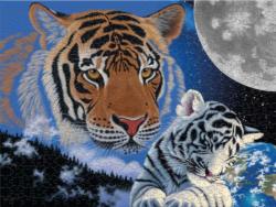 Eyes On The Future Big Cats Glitter / Shimmer / Foil Puzzles