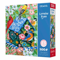 Elegant Birdhouse Birds