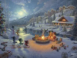 Mickey & Minnie Christmas Lodge Disney