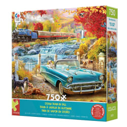 Steam Train In Fall - Scratch and Dent Dogs