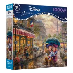Mickey & Minnie In Paris Travel Jigsaw Puzzle