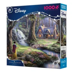 Snow White Discovers The Cottage Disney