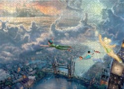 Tinkerbell & Peter Pan Fly To Neverland Disney