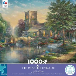 Thomas Kinkade - Willow Wood Chapel - Scratch and Dent Landscape