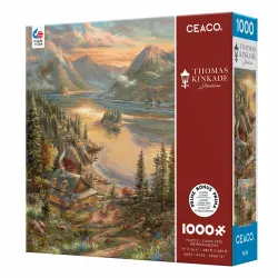 Lakeside Splendor Mountain