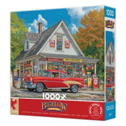 Country Gas Station Nostalgic & Retro