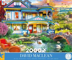 Country Home Landscape Jigsaw Puzzle
