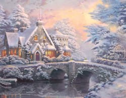 4 In 1 Thomas Kinkade Holiday Collection Christmas