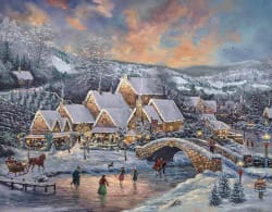 4 In 1 Thomas Kinkade Holiday Collection Christmas