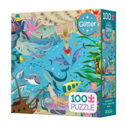 Under The Deep Blue Sea Glitter Sea Life