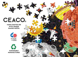 Outer Space Adventure Glow Space