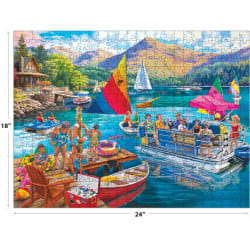 Bigelow Illustrations - Boater's Lake People