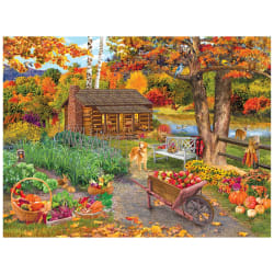 Bigelow Illustrations - Harvest At The Cabin Fall