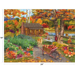 Bigelow Illustrations - Harvest At The Cabin Fall