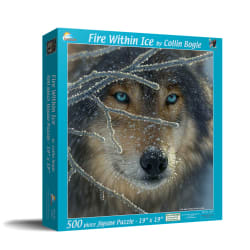 Fire Within Ice Wolf