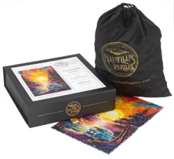 Psychedelic Sunset Fall