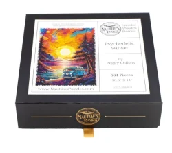 Psychedelic Sunset Fall