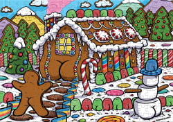 Butts on Things Gingerbread Christmas