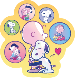 Peanuts Let's Cuddle - Wooden Puzzle Peanuts