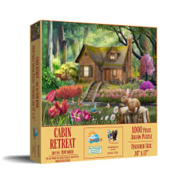 Cabin Retreat Landscape