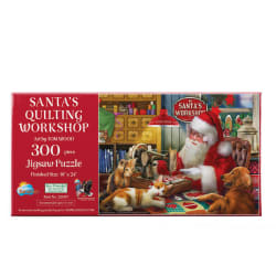 Santa's Quilting Workshop Christmas