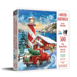 A Winter Lighthouse Lighthouse