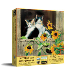 Kittens and Sunflowers Cats
