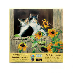 Kittens and Sunflowers Cats