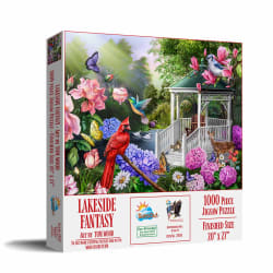 Lakeside Fantasy Birds