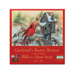 Cardinal's Rustic Retreat Birds