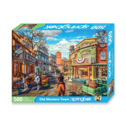 Old Western Town Nostalgic & Retro