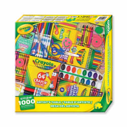 Crayola Artist's Table Collage