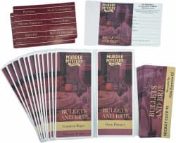 Murder Mystery Party Game - Bullets & Brie