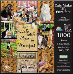 Cats Make Life Purr-fect Cats