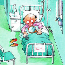 Loup, Emergency Room Humor