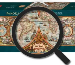 Map Art, Hemisphere Map Maps & Geography