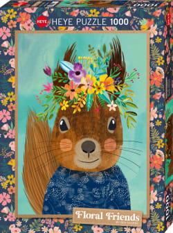 Sweet Squirrel, Floral Friends Animals
