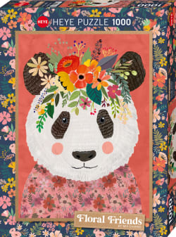 Cuddly Panda, Floral Friends Animals