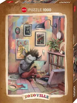 Vinyl Monster Cartoon