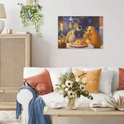 Lady and the Tramp 1000 Pc Puzzle Disney