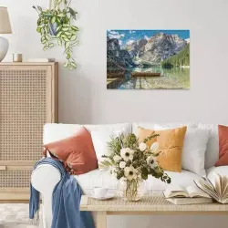 Pragser Wildsee, Italy Landscape