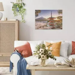 AT Japan: Fuji Cherry Blossom View Flower & Garden