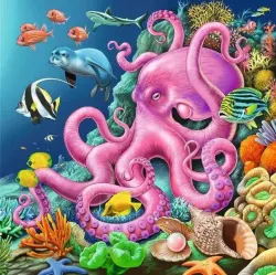 Underwater 3x49 Pc Puzzle Sea Life
