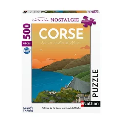 Affiche de la Corse Travel