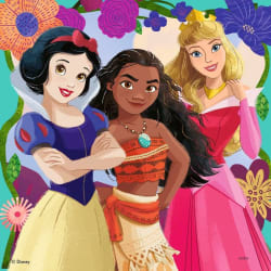 Disney Princess: Girl Power! 3x49 pc Puzzles Movies & TV
