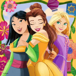 Disney Princess: Girl Power! 3x49 pc Puzzles Movies & TV