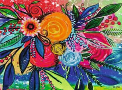 Color Burst Birds